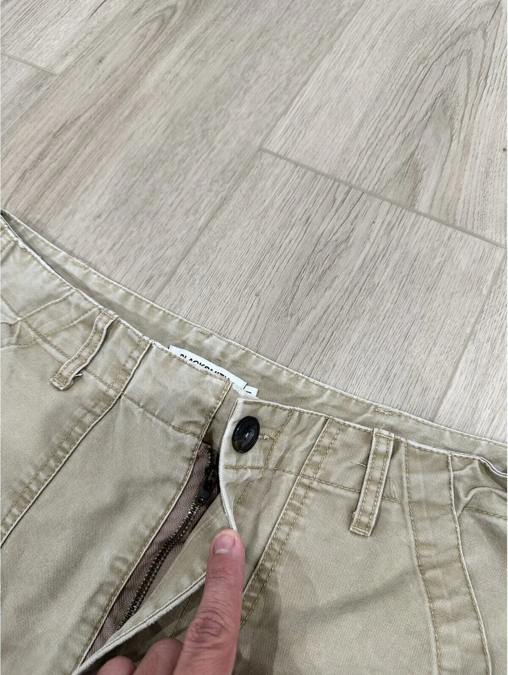 Blacksmith Store Pants Khaki Fatigue Pants Cotton Size Medium 32x26